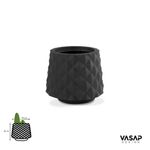 KIT DE 5 VASOS RECÔNCAVO PRETO ABSOLUTO 6480