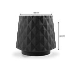 KIT DE 5 VASOS RECÔNCAVO PRETO ABSOLUTO 6477