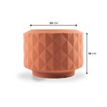 KIT DE 5 VASOS RECÔNCAVO TERRACOTA 6474