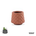 KIT DE 5 VASOS RECÔNCAVO TERRACOTA 6476