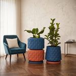 KIT DE 3 VASOS RECÔNCAVO COM PRATOS