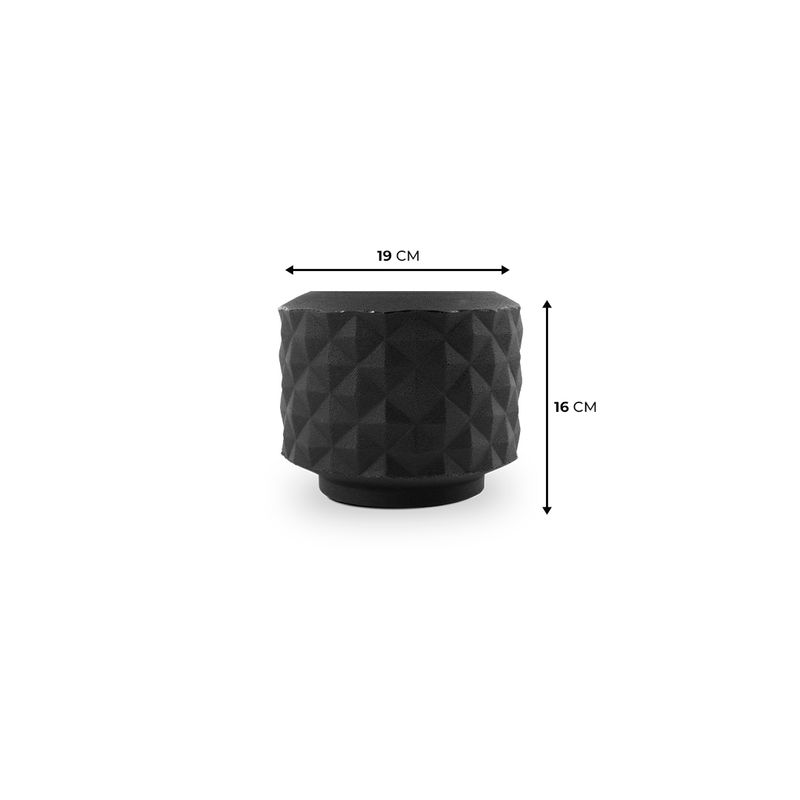KIT 3 RECÔNCAVO MINI PRETO ABSOLUTO 4055