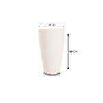 KIT DE 3 VASOS VIETNAMITA AREIA (48,50,70) 5062
