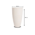 KIT DE 3 VASOS VIETNAMITA AREIA (48,50,70) 5061