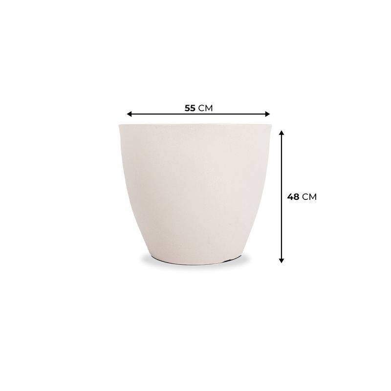 KIT DE 3 VASOS VIETNAMITA AREIA (48,50,70) 5063