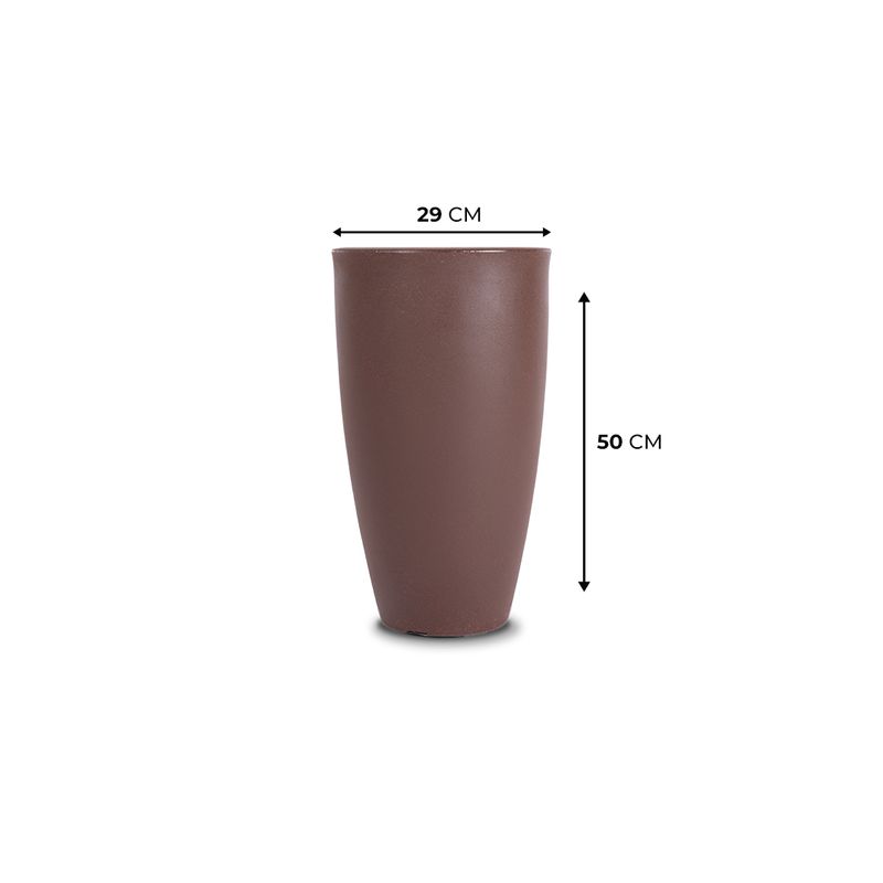 KIT DE 3 VASOS VIETNAMITAS ARGILA 5668