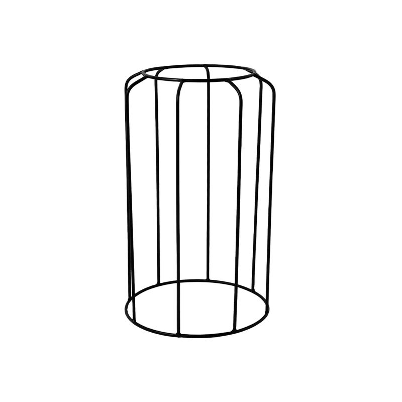 KIT DE 2 VASOS OVAL HANAZAKI BRANCO MÁRMORE COM SUPORTES 4685