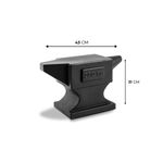 BANQUETA BIGORNA PRETO ABSOLUTO 5054