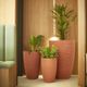 KIT DE 3 VASOS CONE RISCATO TERRACOTA
