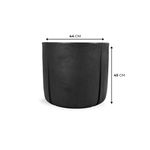 KIT DE 2 VASOS KARAJÁ PRETO ABSOLUTO 2628