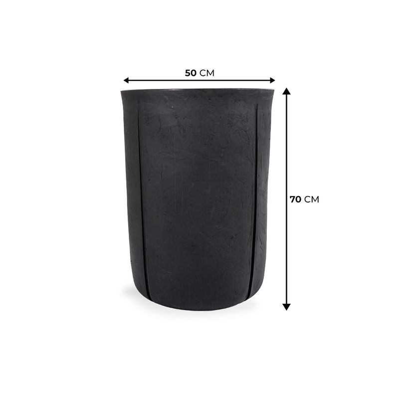 KIT DE 2 VASOS KARAJÁ PRETO ABSOLUTO 2629