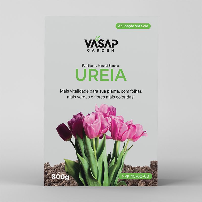FERTILIZANTE MINERAL SIMPLES UREIA CX 800GR 1737