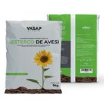 FERTILIZANTE ORGÂNICO SIMPLES ESTERCO DE AVES 5KG 4245