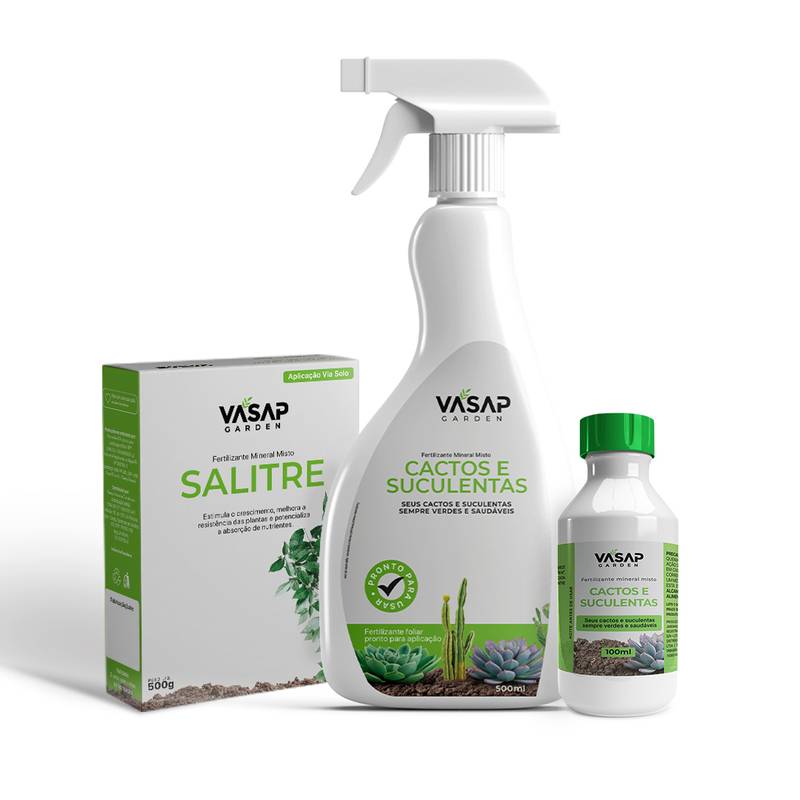 KIT PARA CACTOS E SUCULENTAS