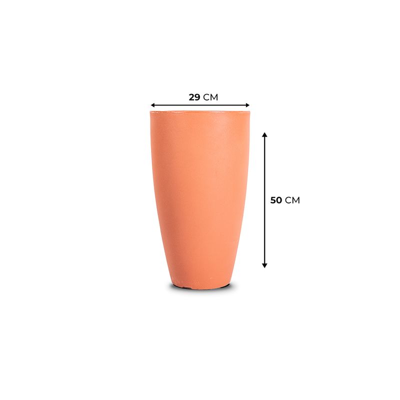 KIT DE 3 VASOS VIETNAMITA TERRACOTA 3707