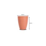 KIT DE 3 VASOS VIETNAMITA TERRACOTA 3706