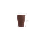 KIT DE 4 VASOS CONE RISCATO ARGILA 5057